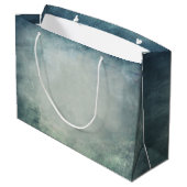 Flying Green Zee Turtle | Aangepaste cadeautassen Large Cadeautasje (Achterkant Gekanteld)