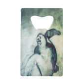 Flying Green Zee Turtle - Credit Kaart Bottle Open Creditkaart Flessenopener (Voorkant)
