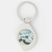 Flying Green Zee Turtle | SLEUTELHANGER (Voorkant)