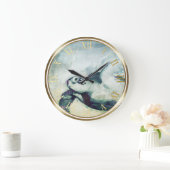 Flying Green Zee Turtle | Wandklokken (Huis)