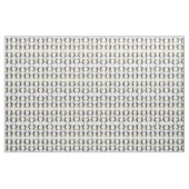 Flying Grey Cockatiel Parrots Fabric. Stof (Yard (91,4 cm))