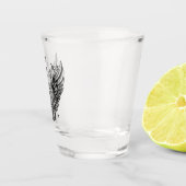 Flying Guitar Shot Glass Glas (Rechts)