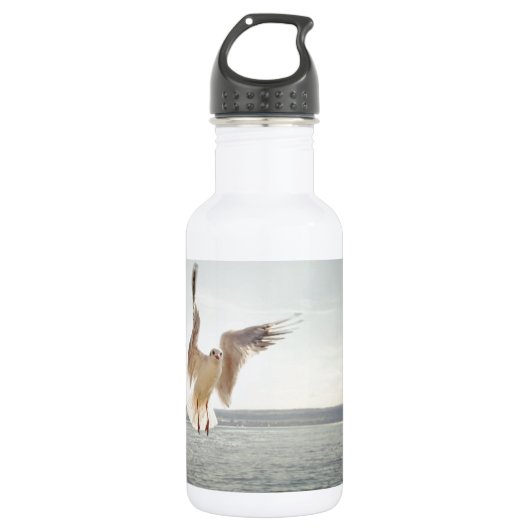 Flying Gull Waterfles (Voorkant)