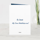 Flying Hawk Dreamcatcher Card Kaart (Achterkant)