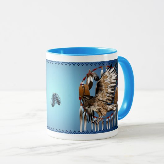 Flying Hawk Dreamweaver Mok (Voorkant rechts)