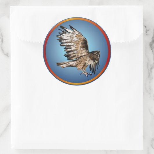 Flying Hawk Sticker (Tas)