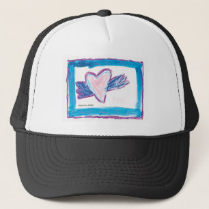 Flying Heart - Kinder kunst voor CHOC Trucker Pet