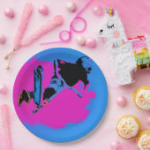 Flying High Air Stunt Scooter Papieren Bordje (Feest)