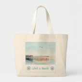 Flying High at Low Tide Tote Bag (Voorkant)
