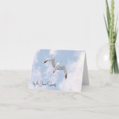 Flying High - Blank Sympathy Card Kaart (Voorkant)