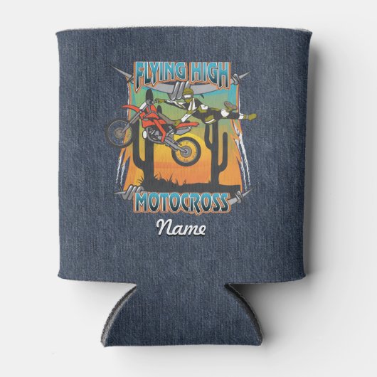 Flying High Motorcross Blikjeskoeler (Voorkant)