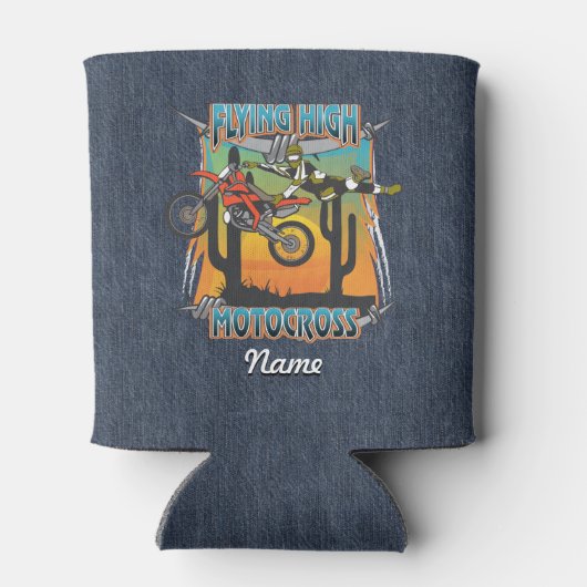 Flying High Motorcross Blikjeskoeler (Achterkant)