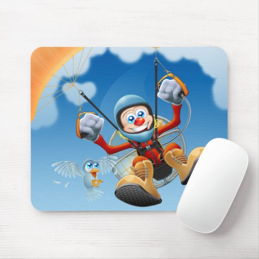 Flying High Paramotor Mousepad Muismat (Met muis)