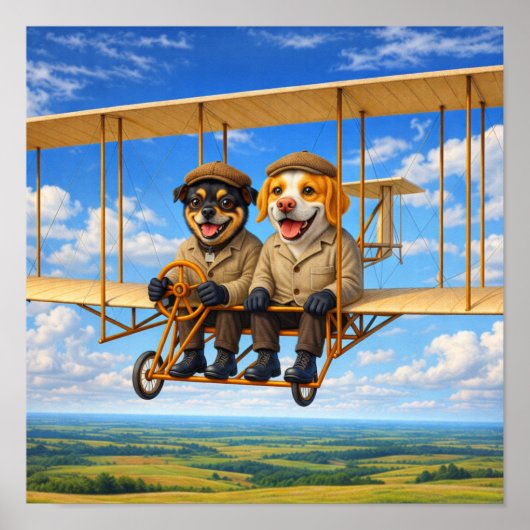 "Flying High" Poster (Voorkant)