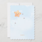 Flying High Whimsical Party Kaart (Achterkant)