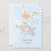 Flying High Whimsical Party Kaart (Voorkant)