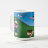 Flying Hillbillies Mug Koffiemok (Voorkant links)