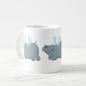 Flying Hippo Koffiemok (Voorkant links)