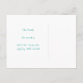 Flying House - We verhuizen - Post Kaart (Achterkant)