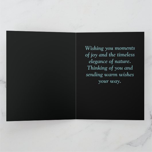 Flying Humming Bird Kleurrijk Glas in lood Kaart (Binnen)