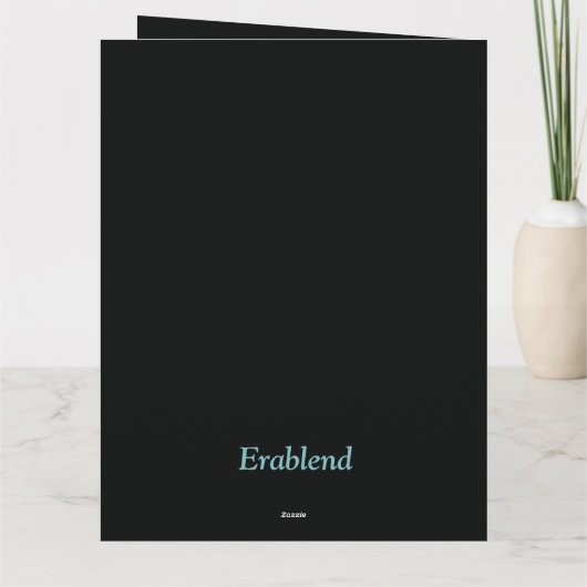 Flying Humming Bird Kleurrijk Glas in lood Kaart (Achterkant)