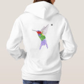 Flying Hummingbird Hoodie (Achterkant)