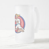 Flying Kick Matglas Bierpul (Voorkant rechts)