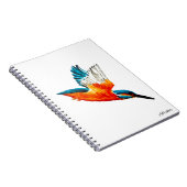 Flying Kingfisher Notitieboek (Rechterzijde)