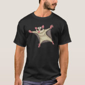 Flying Kite Squirrel   Squirrels Animal   Graphic T-shirt (Voorkant)