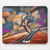 Flying Lady Hood Ornament Muismat (Voorkant)