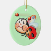 Flying Ladybug Ornament (Rechts)