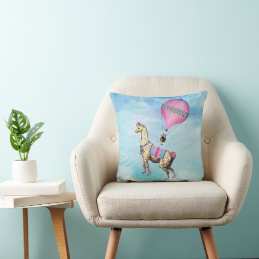 Flying Llama Pillow Kussen (Stoel)