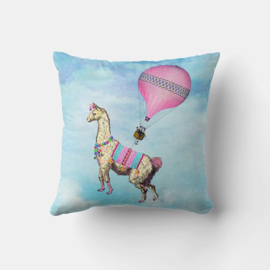 Flying Llama Pillow Kussen (Achterkant)