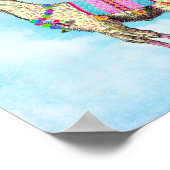 Flying Llama Poster (Hoek)