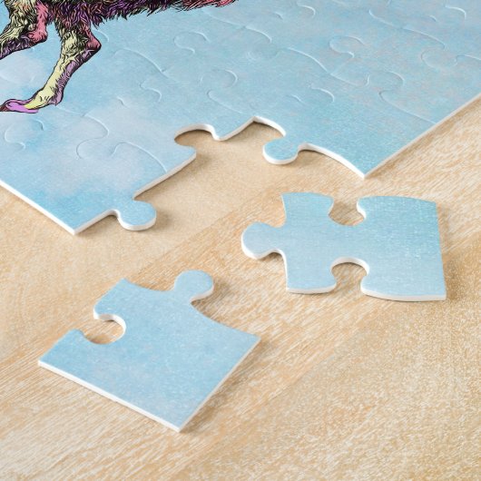 Flying Llama Puzzle Legpuzzel (Zijkant)