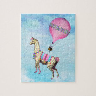 Flying Llama Puzzle Legpuzzel