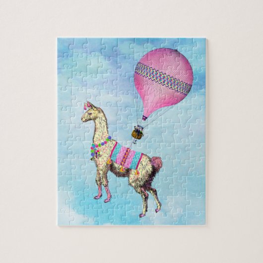 Flying Llama Puzzle Legpuzzel (Verticaal)