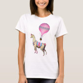 Flying Llama T-shirt (Voorkant)