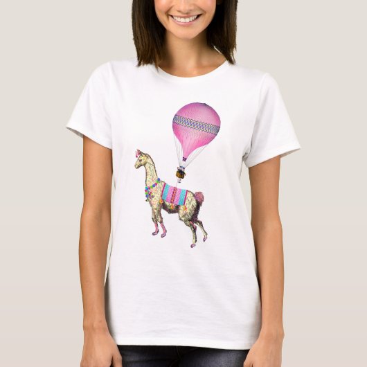 Flying Llama T-shirt (Voorkant)