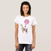 Flying Llama T-shirt (Voorkant volledig)