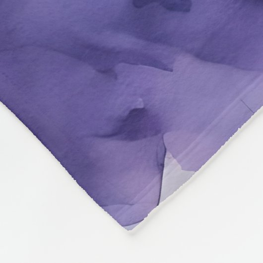 Flying Lovers - Waterverf Schilderen Fleece Deken (Hoek)