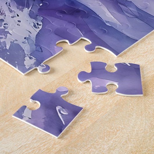 Flying Lovers - Waterverf Schilderen Legpuzzel (Zijkant)