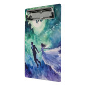 Flying Lovers - Waterverf Schilderen Mini Klembord (Angled2)