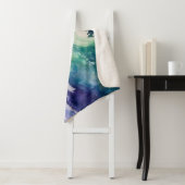 Flying Lovers - Waterverf Schilderen Sherpa Deken (In situ)