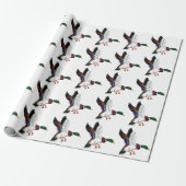 Flying Mallard Cadeaupapier (Uitgerold)