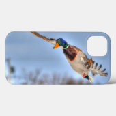 Flying Mallard Duck Drake 5 Wildlife Foto Case-Mate iPhone Case (Achterkant (horizontaal))