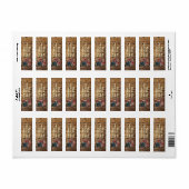 Flying Mallard Duck Return Address Labels (Full Sheet)