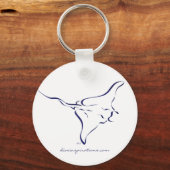 Flying Manta Ray Sleutelhanger (Voorkant)