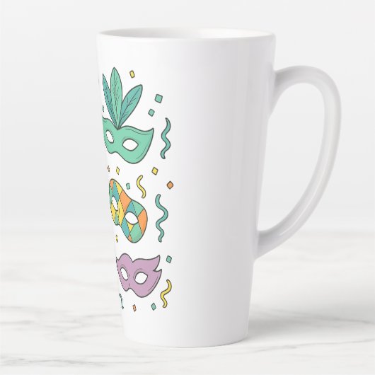 Flying Masks Latte Mok (Rechts)