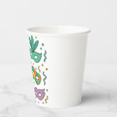 Flying Masks Papieren Bekers (Links)